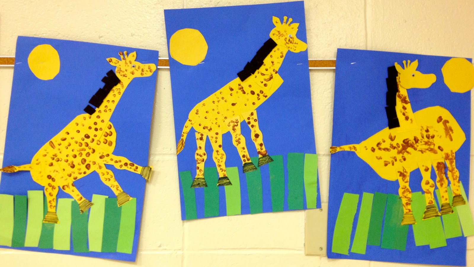 Art with Mr. Giannetto: Kindergarten Giraffes