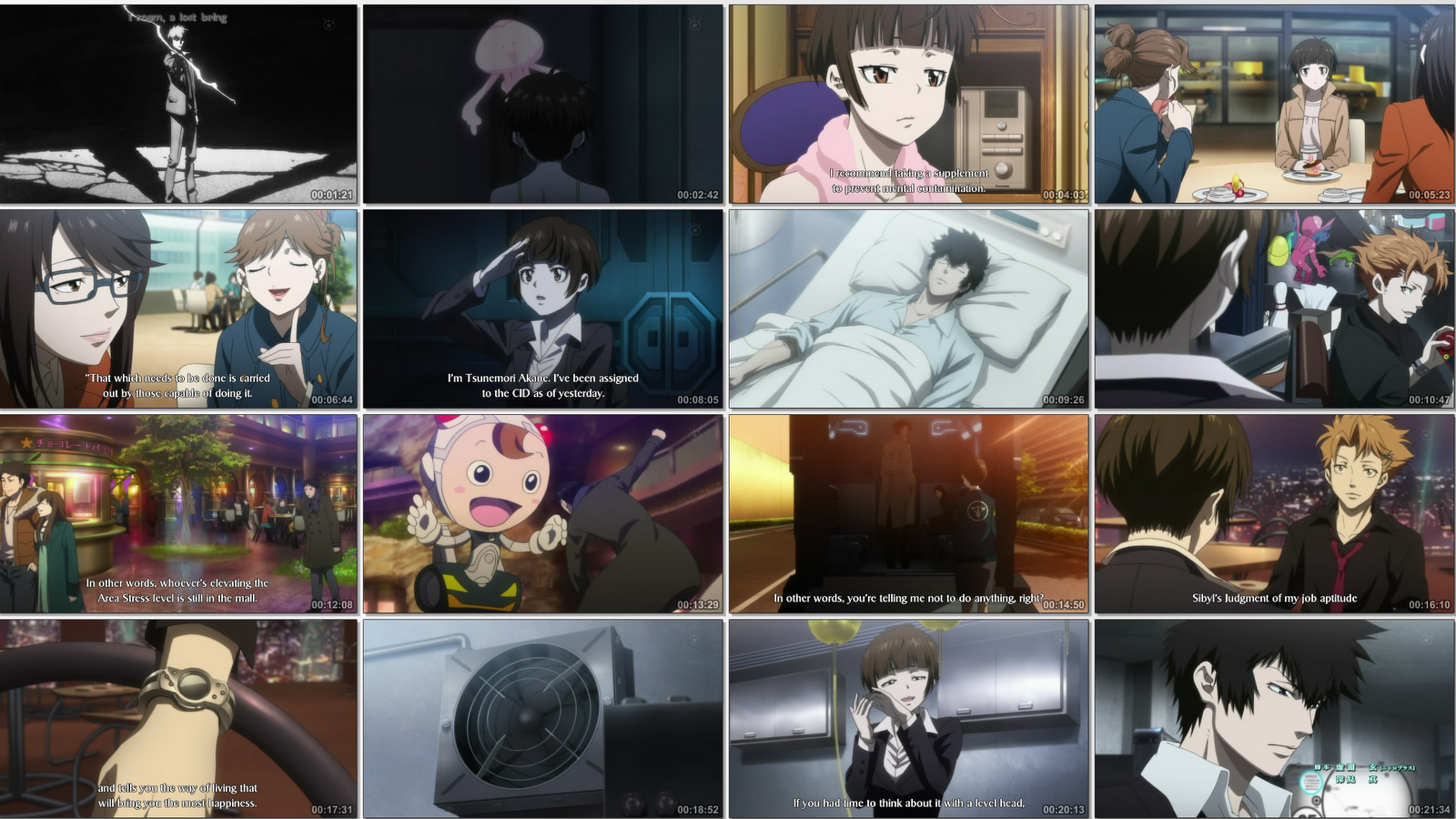 Psycho Pass 02 A Closed System