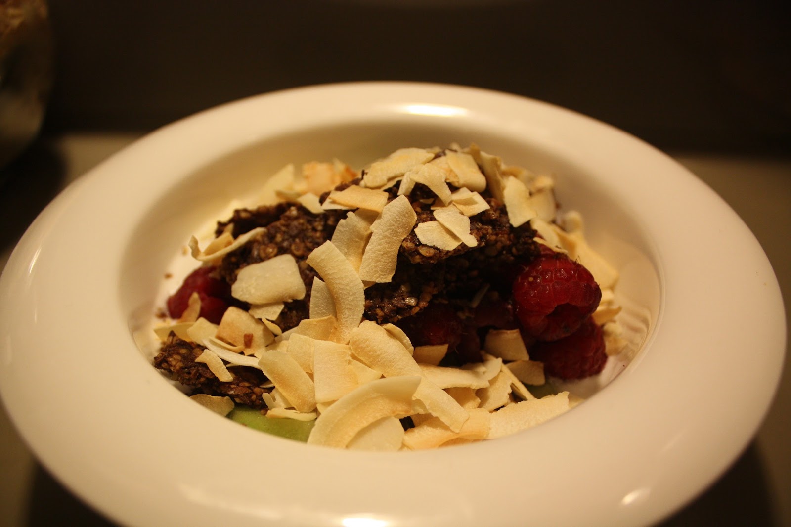 Again I had an early morning training, so had a small meal; banana