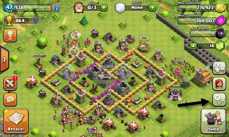 android clash of clans 2 accounts