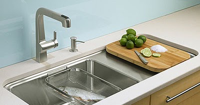 Trucos para todo: Abrillantar el fregadero de acero inoxidable