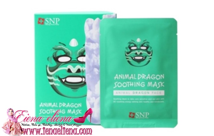 SNP Animal Dragon Soothing Mask (10pcs/box)  by SNP