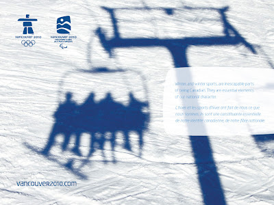 Free Vancouver 2010 Olympic Winter Games PowerPoint Background 8