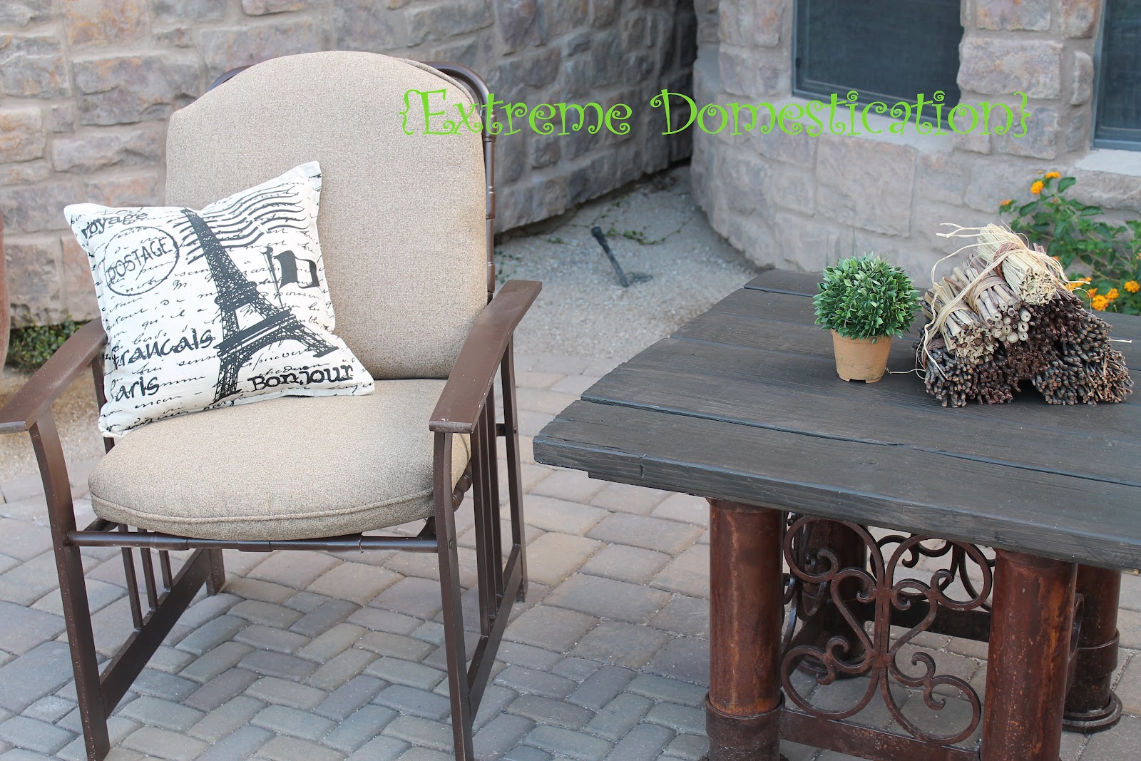 Extreme Domestication Revive Old Patio Furniture