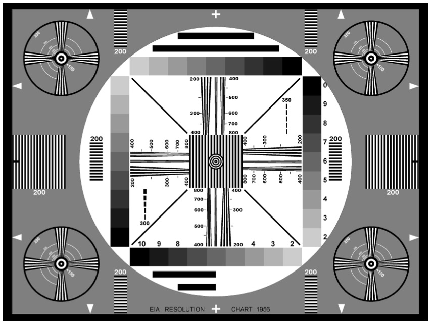 Camera targets and optical transfer function root6