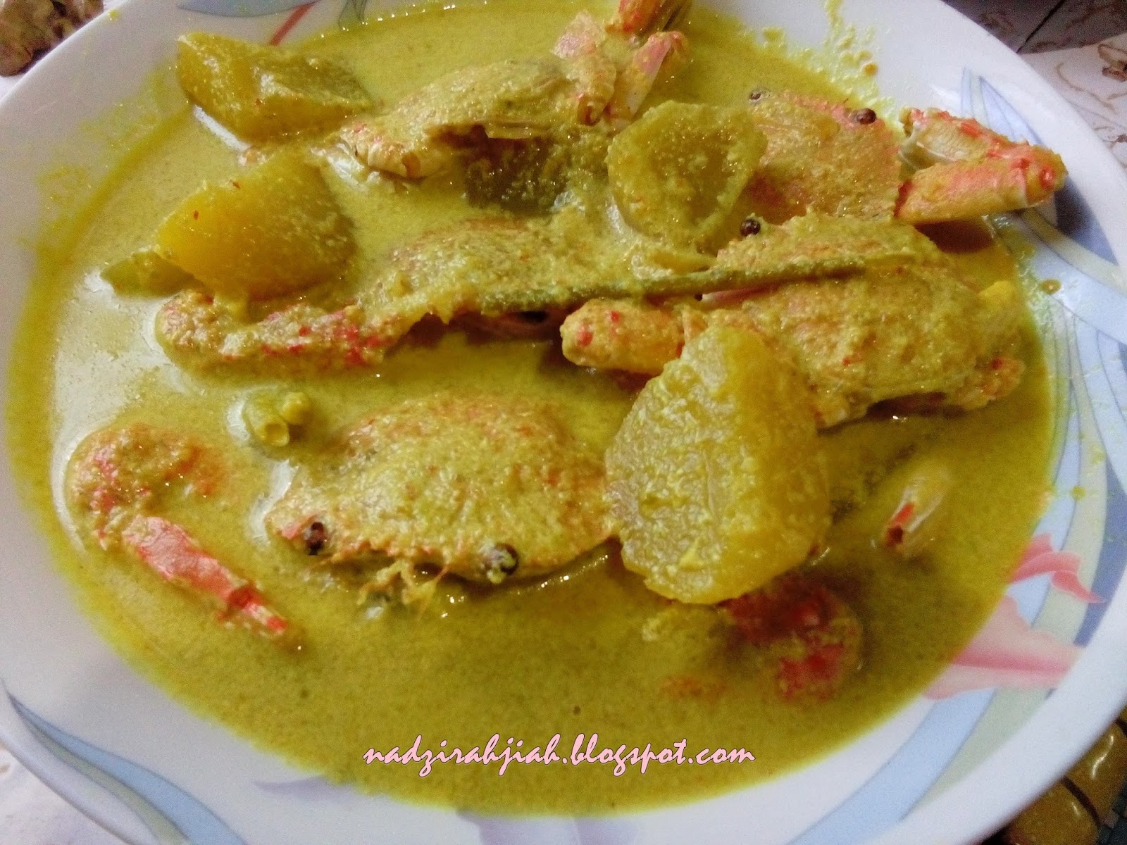 Nadzirahjiah Resepi Ketam Masak Lemak Cili Api