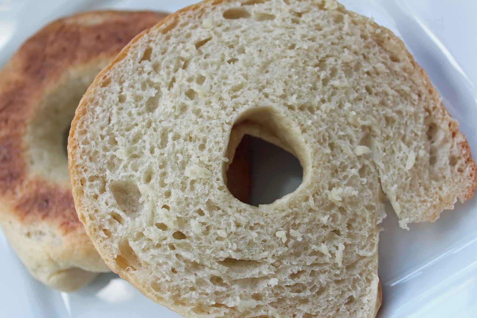 Homemade bagels and english muffins