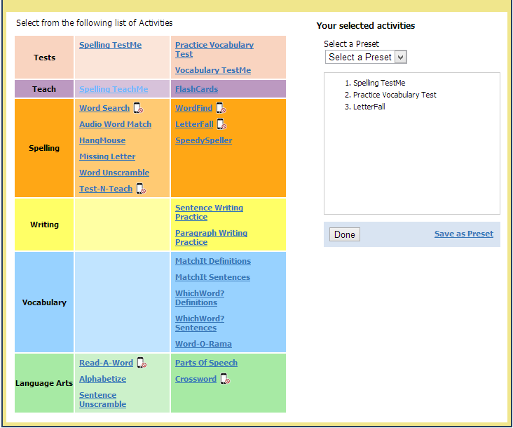 Self-assignment synonym image