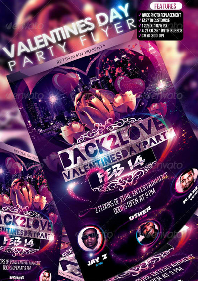 Valentines Party Flyer/Poster Valentines Party Flyer/Poster