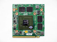 Placa de vídeo MXM modelo II com chip nVidia MXM_II