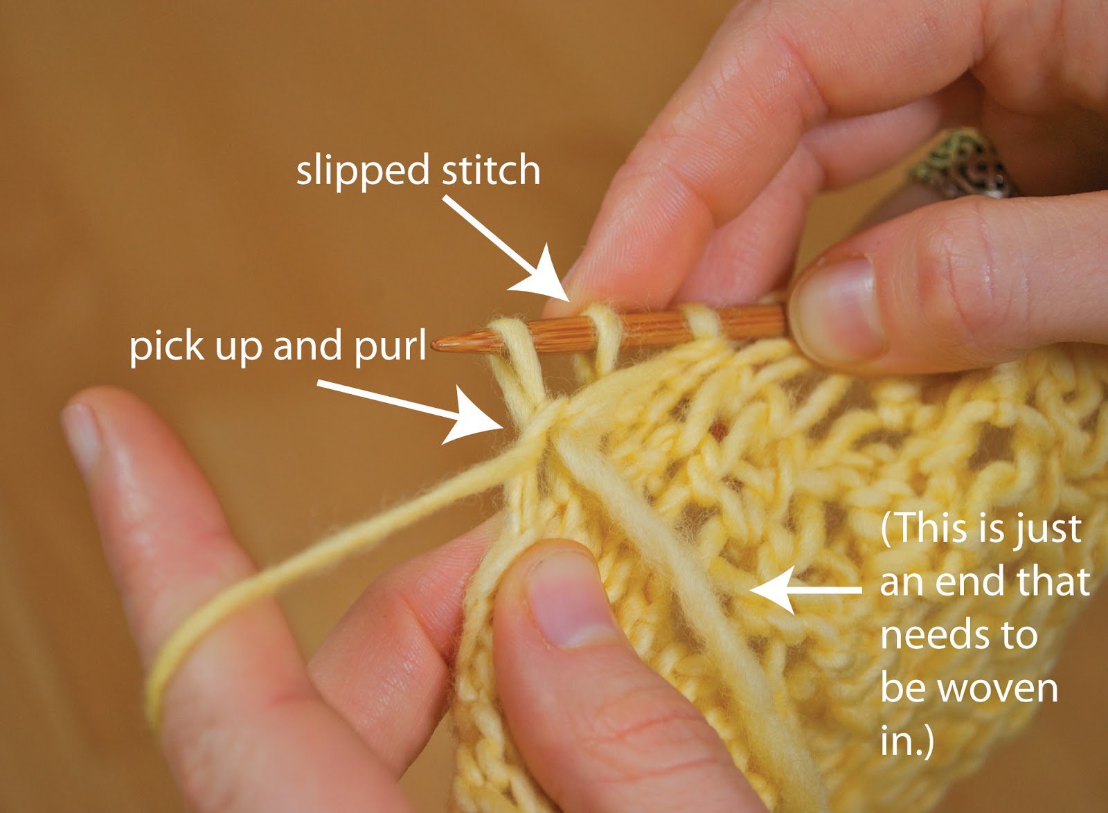 AndreaKnits Attached Lace Edging Tutorial Part 2