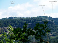 Els Munts des del Serrat del Pi Els Munts des del Serrat del Pi
