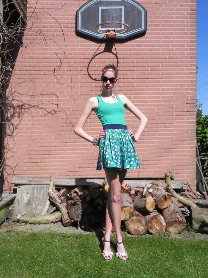 FREAKDELAFASHION New Look " Playing basketball in high heels"