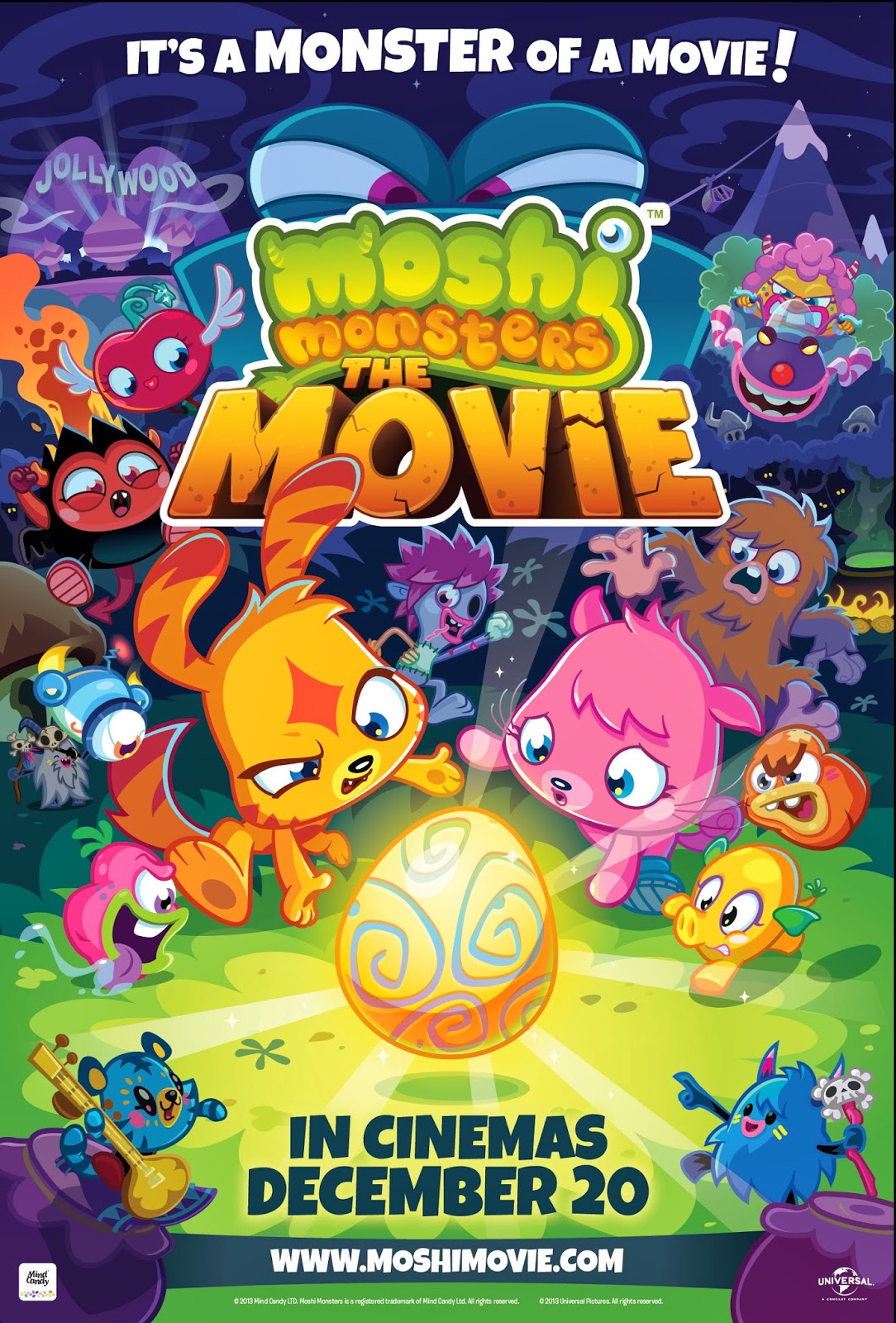 Moshi Monsters The Movie Poster Moshi Monsters The Movie Poster