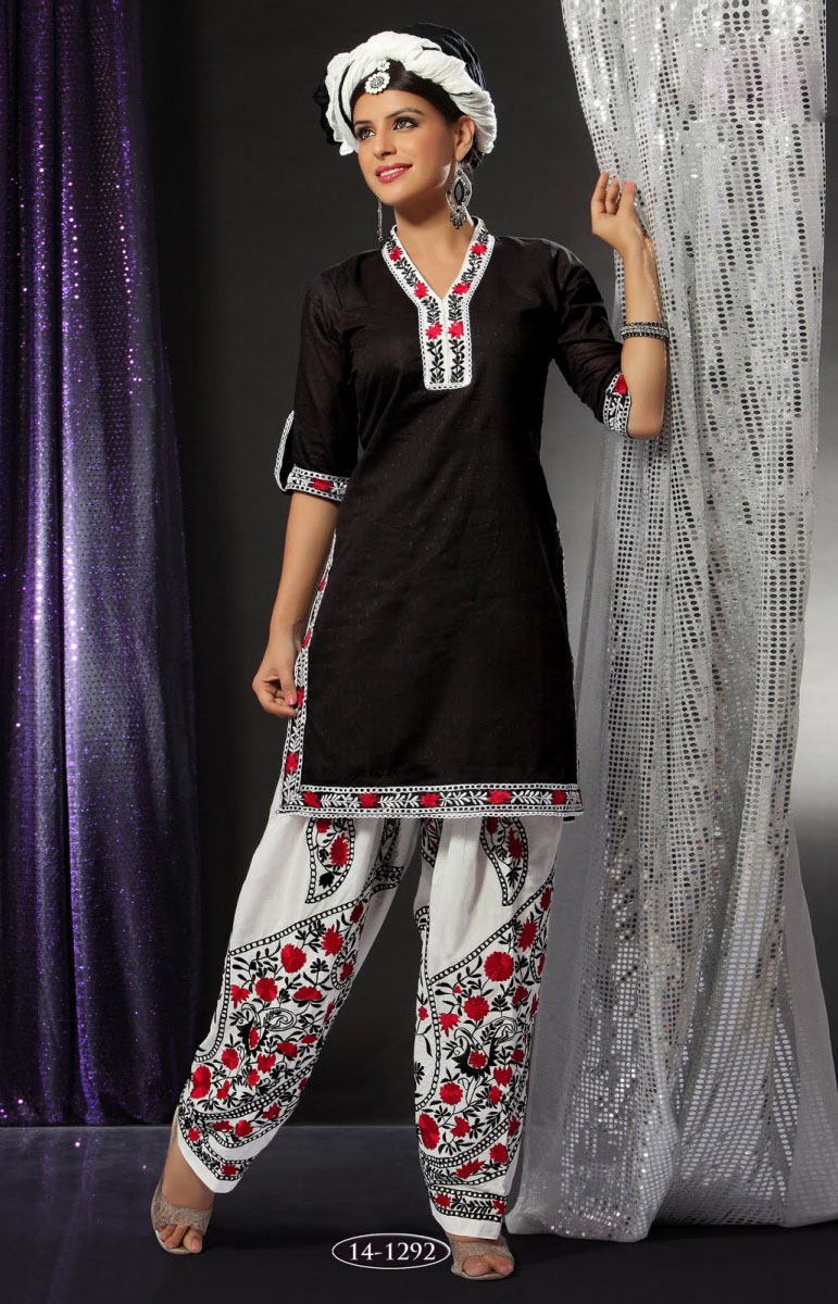 Patiala Salwar Kameez Designs 2013
