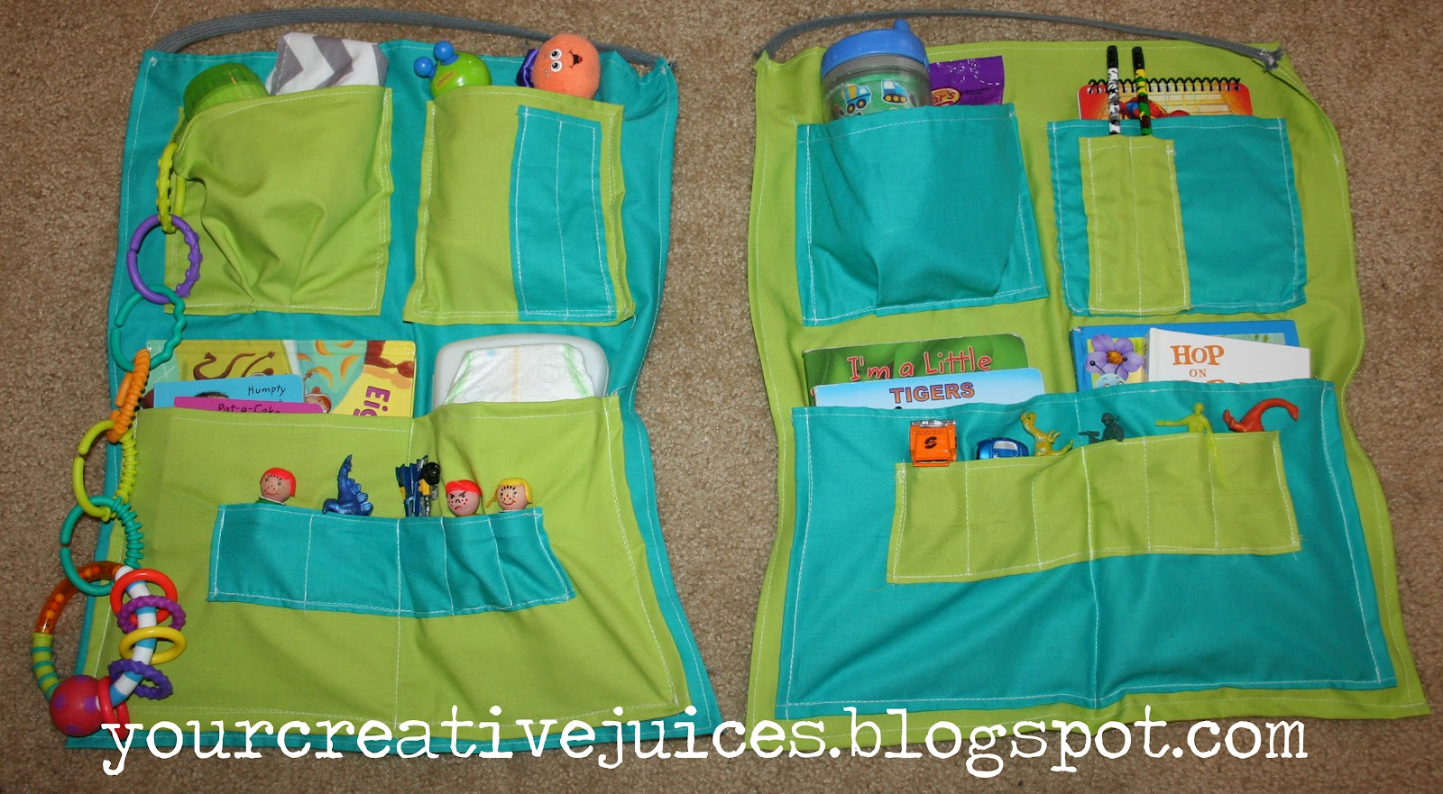 Creative Juices Car organizer pockets