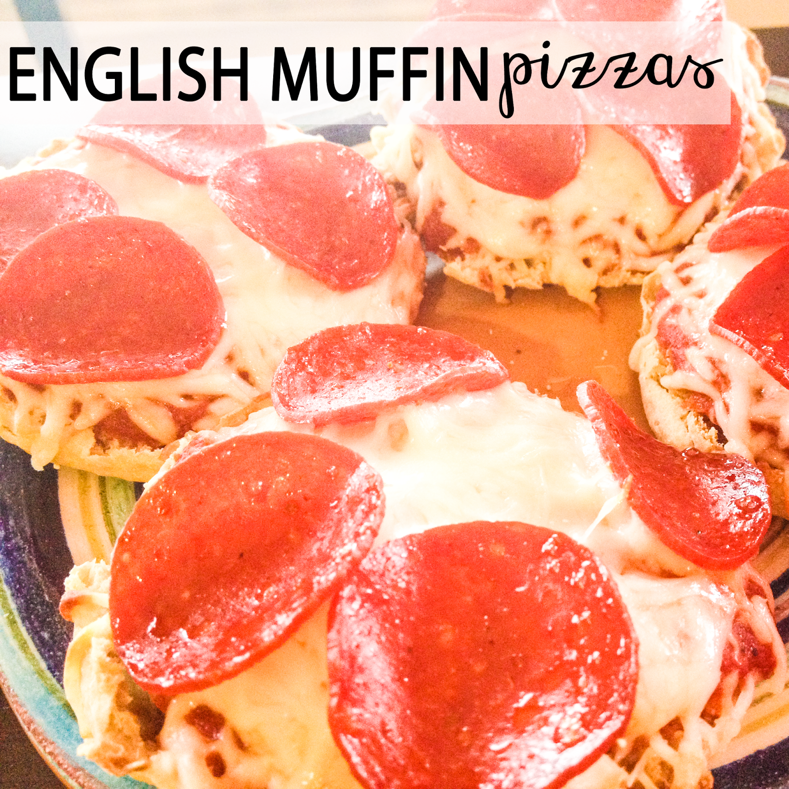 Sokolewicz Family Toddler food idea english muffin pizzas