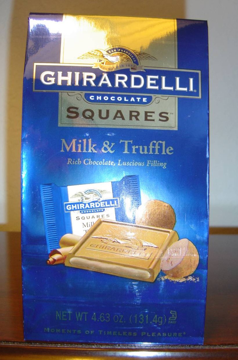 Nuts 4 Stuff Ghirardelli Chocolate Squares Milk Chocolate & Truffle