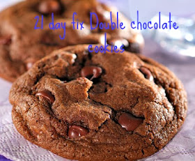 21 day fix double chocolate cookies