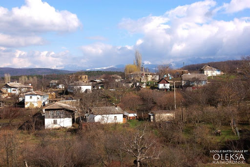 Село Богатырь в Крыму
