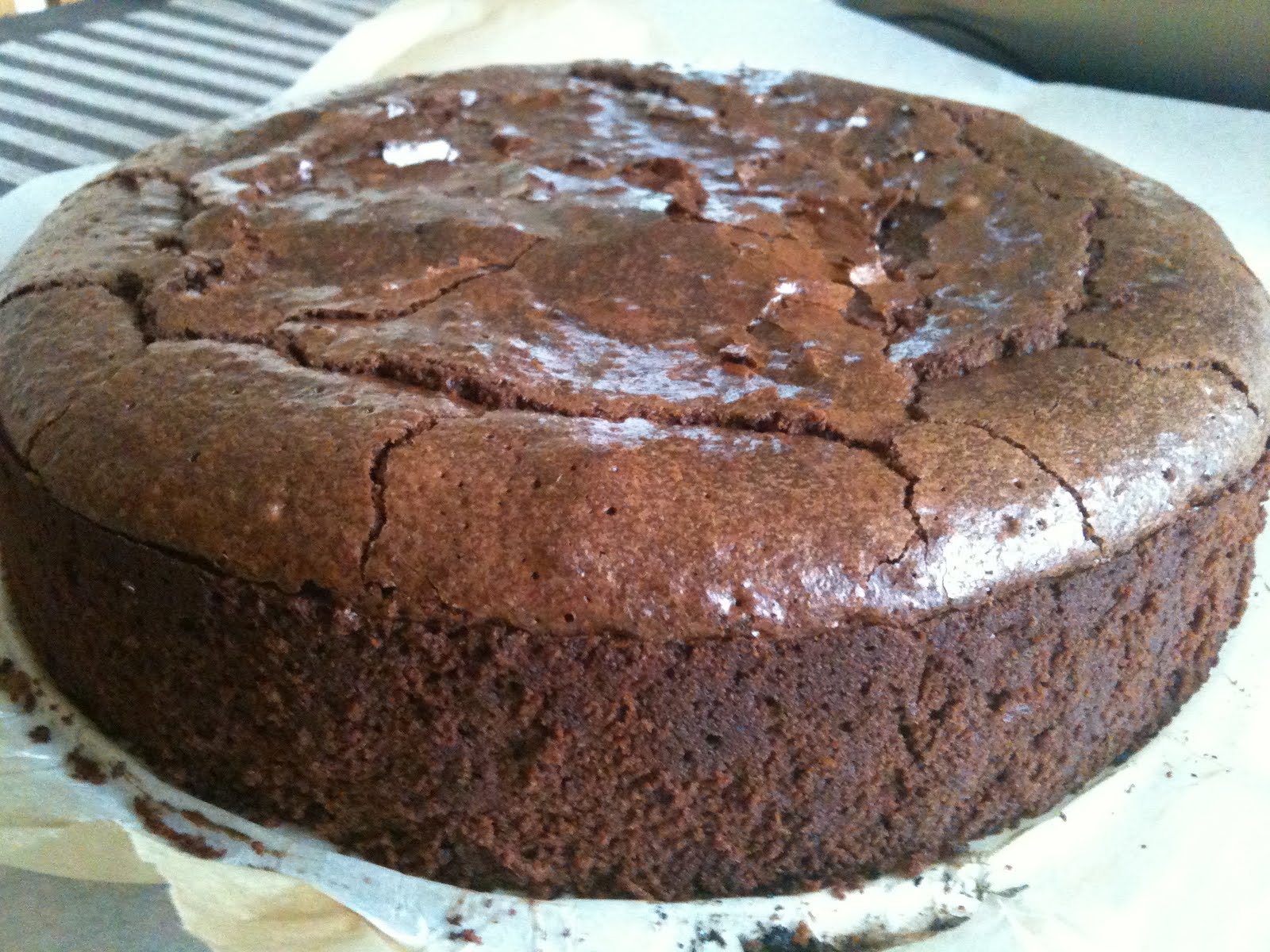 adobo down under Dark chocolate orange fudge cake by Haigh's