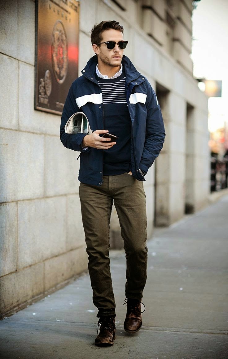 bota masculina clara