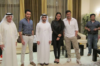 Akshay Kumar, Sonakshi Sinha, Imran Khan at Oberoi Hotel in Dubai