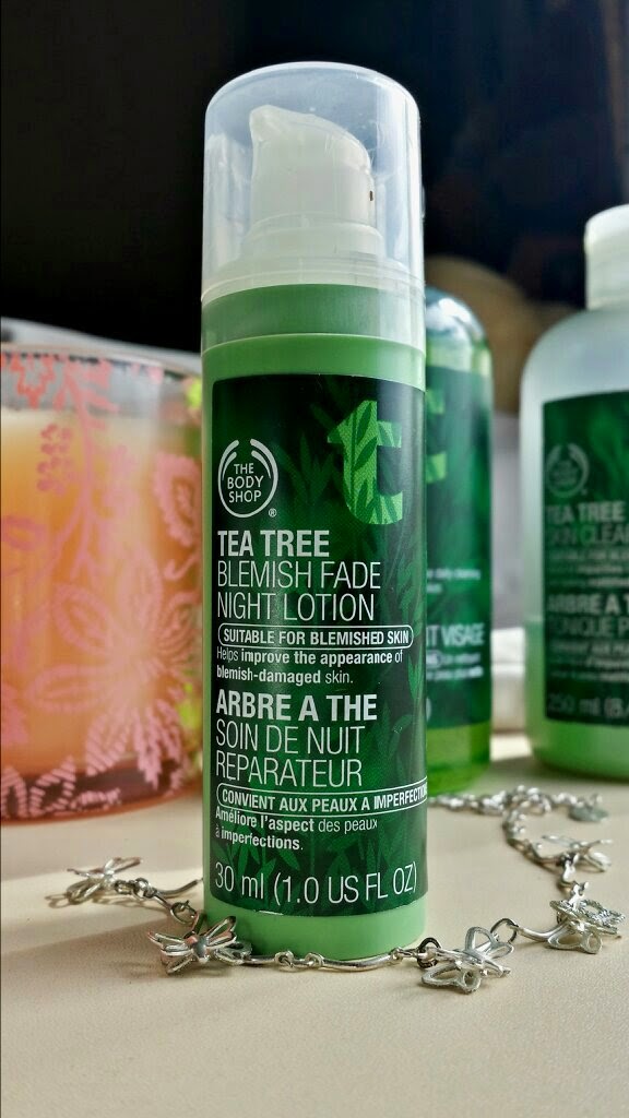 The Body Shop - Tea Tree Blemish Fading Night Lotion