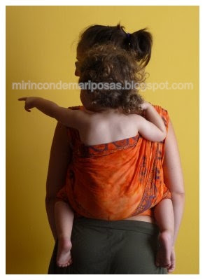 Cangureando en la espalda: trucos y dudas (añado fotos) Fular+gypsy+espalda