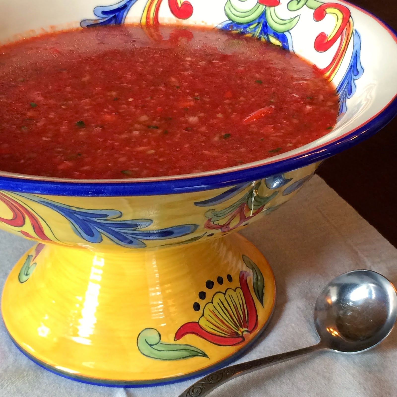 Food Impressions Gazpacho The Perfect Summer Soup