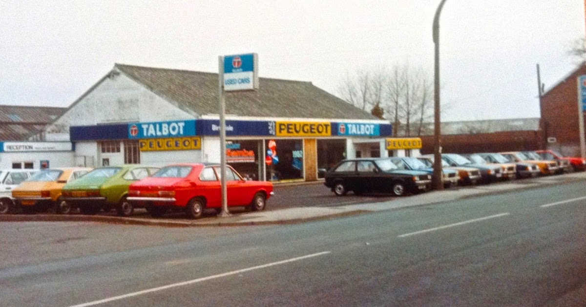 Speedmonkey Potd Peugeot Talbot Dealership 1982