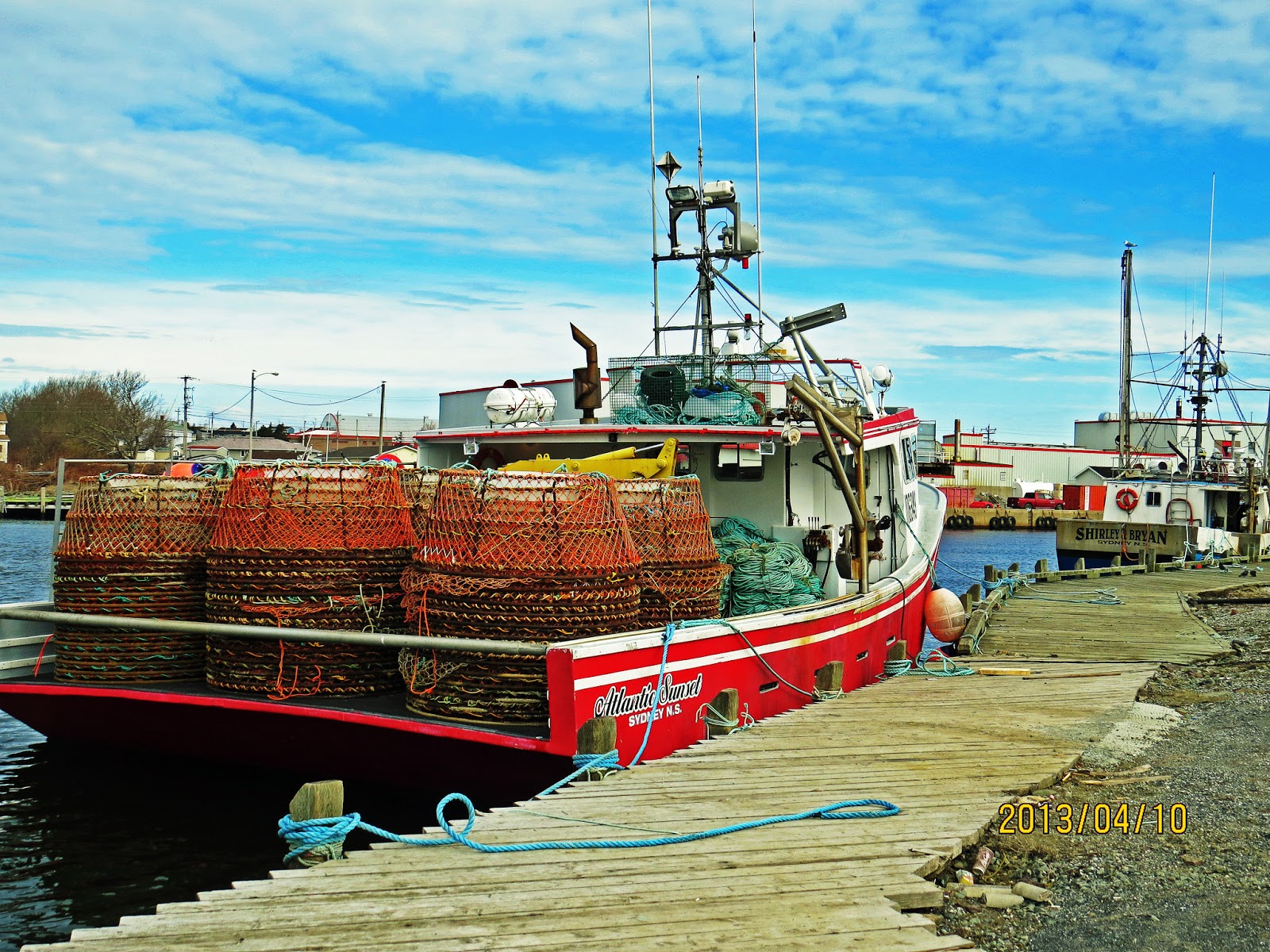A Cape Breton, Nova Scotia, Photo Gallery The Fishing Boat Thrasher