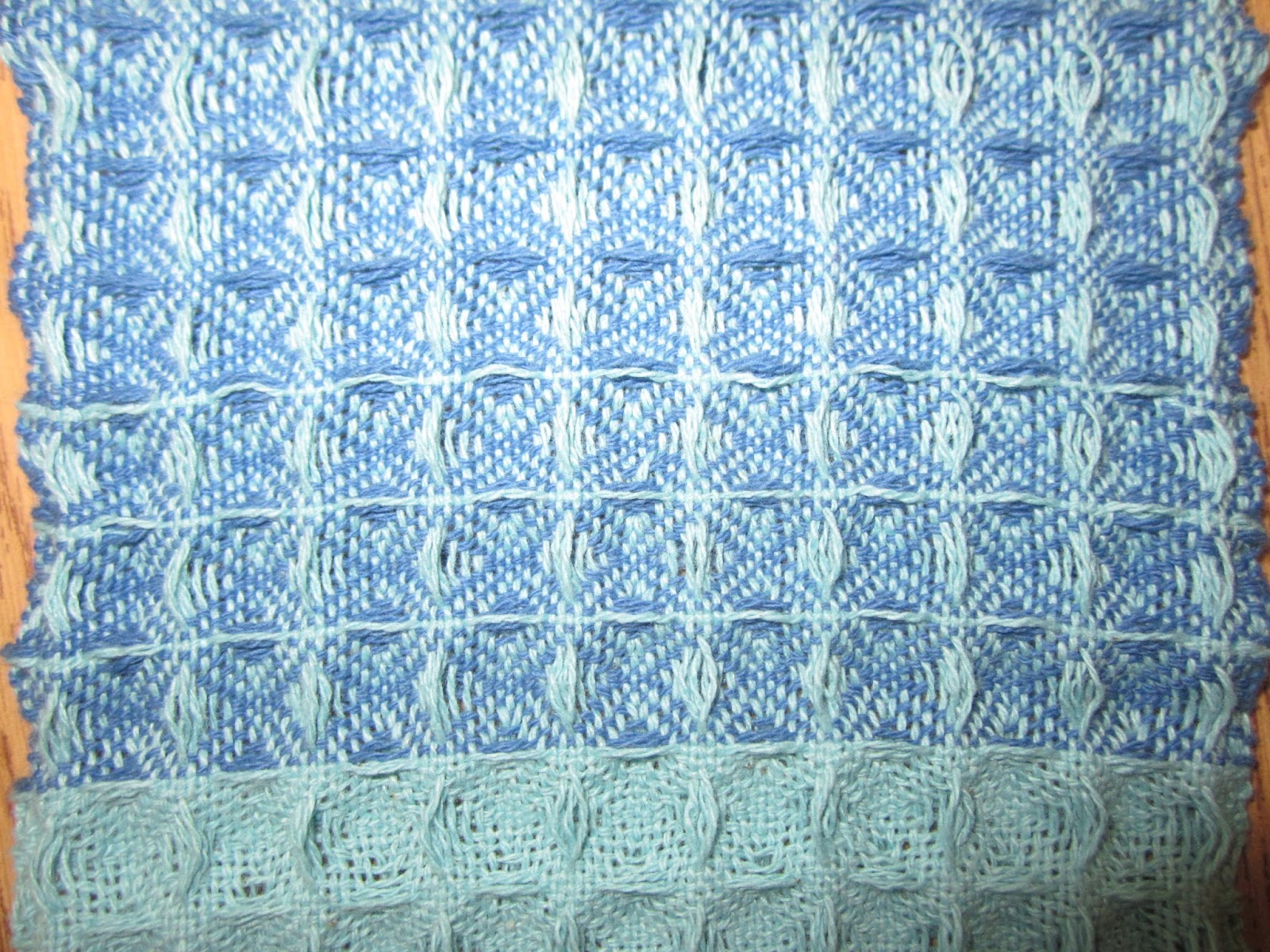 Buellwood Weaver and Fiber Guild, Hancock, Michigan Waffle Weave
