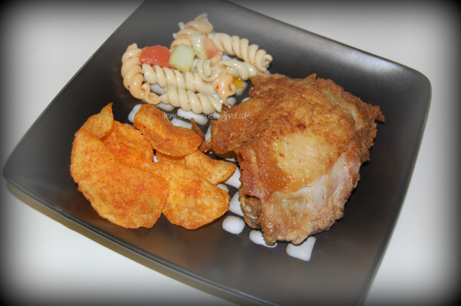 Temporary Waffle Kroger's Deli Fried Chicken BzzAgent Campaign Review