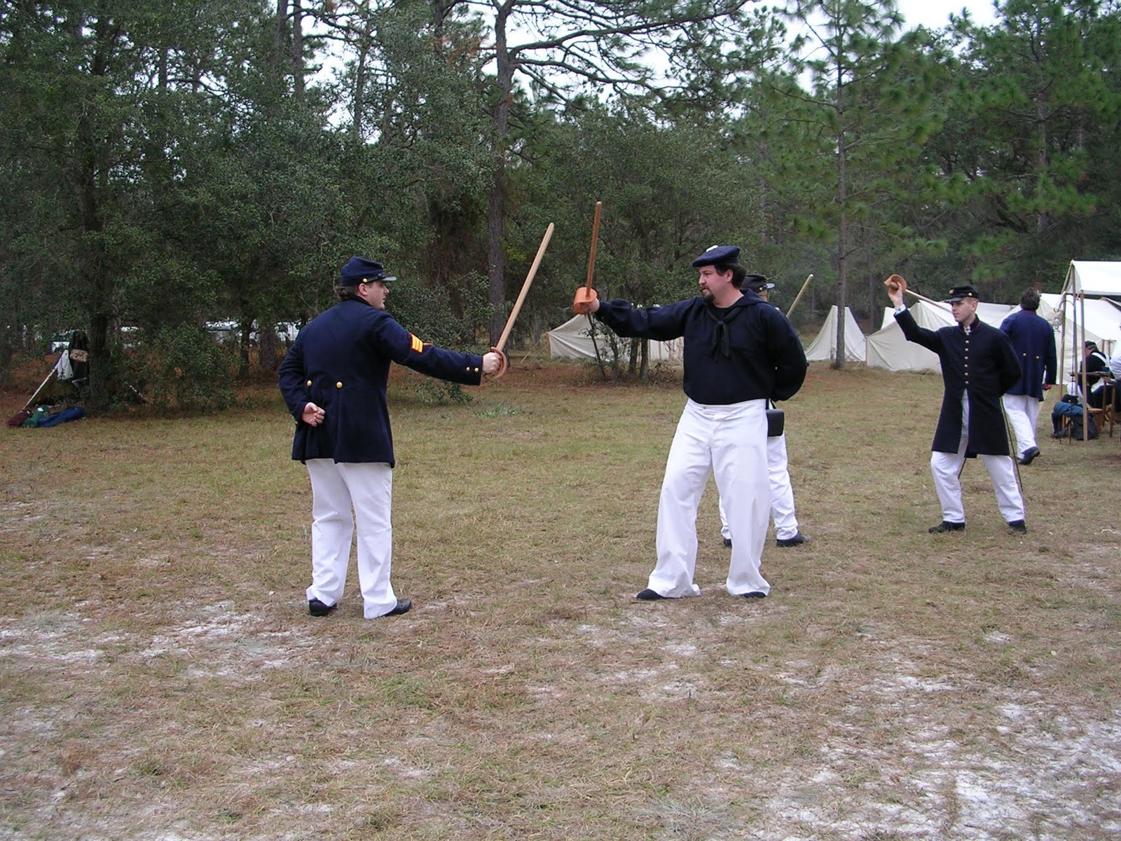 Civil War Navy Sesquicentennial Cutlass Drill
