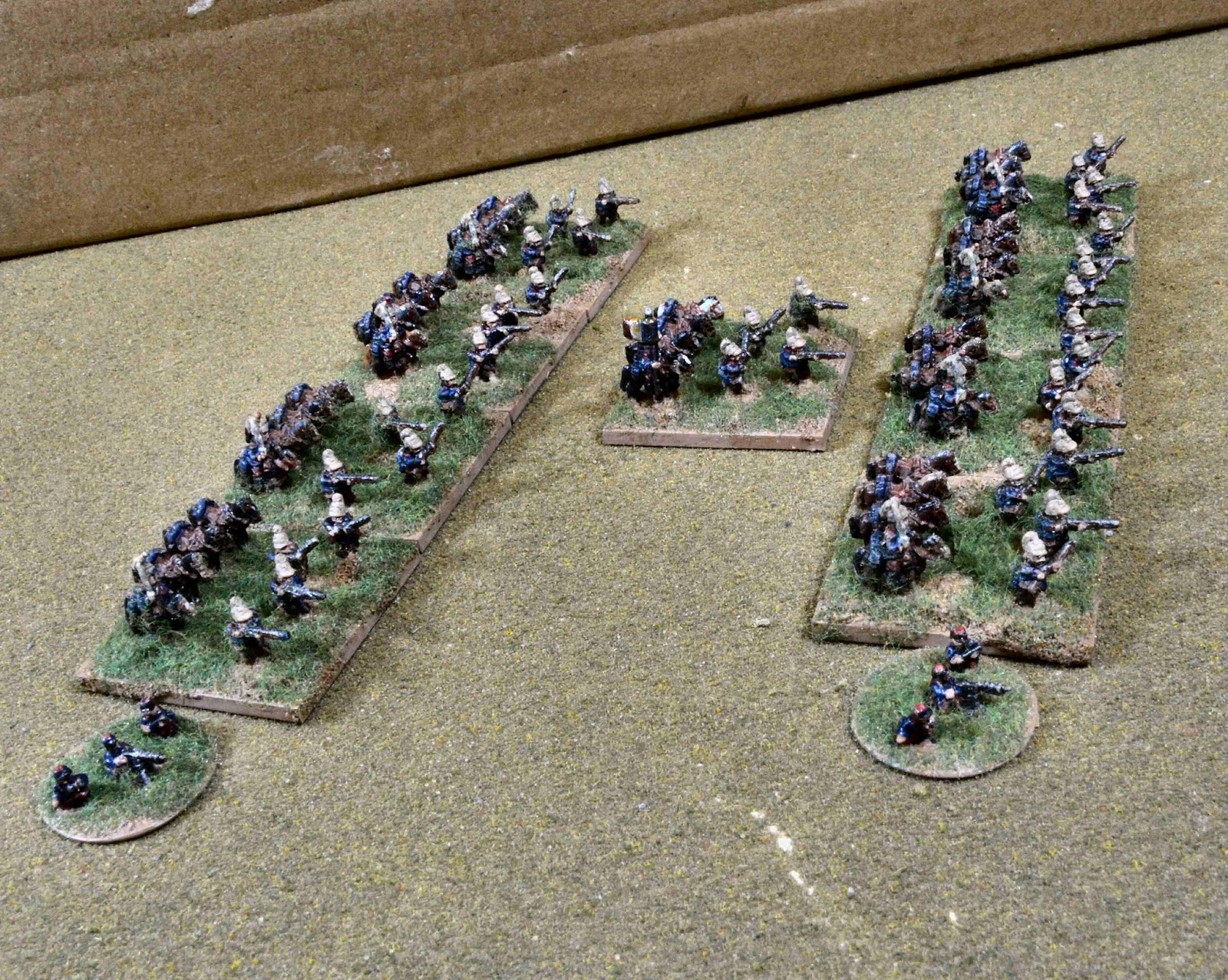 Dismounted cuirassiers