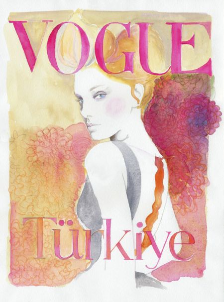 cate parr aquarelas pinturas mulheres