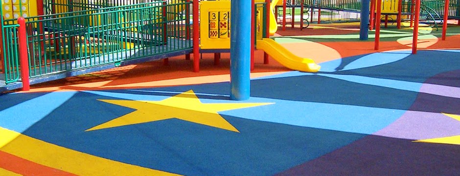 The Mesmerizing Playground Flooring Design Photograph