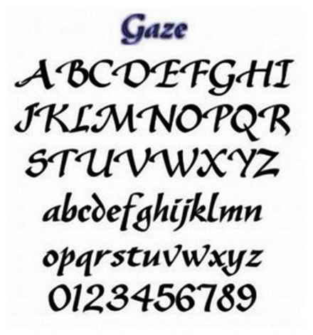 stencils fonts free