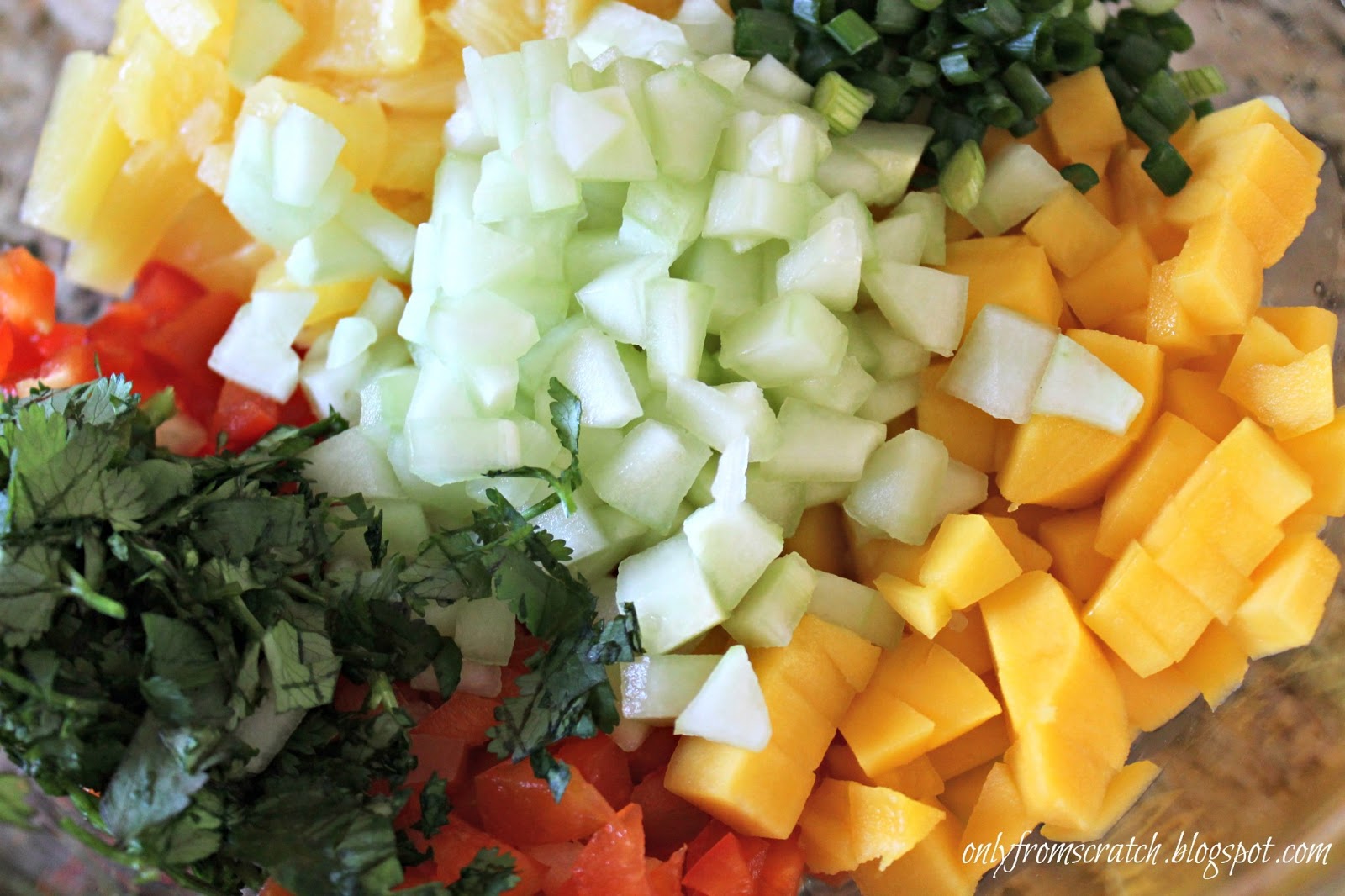 Only From Scratch Pineapple Mango Salsa
