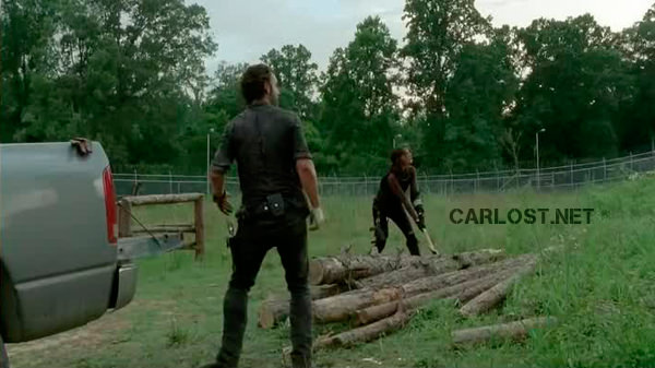 Rick (Andrew Lincoln) y Maggie (Lauren Cohan) en The Walking Dead 4x05 Rick (Andrew Lincoln) y Maggie (Lauren Cohan) en The Walking Dead 4x05