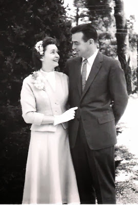 In her Easter bonnet 1956