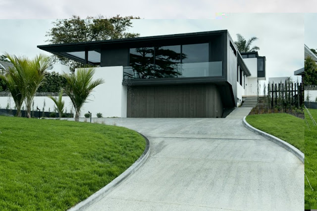 DISENO DE CASA EN COLORES BLANCO Y NEGRO : Diseño de Casas Home House