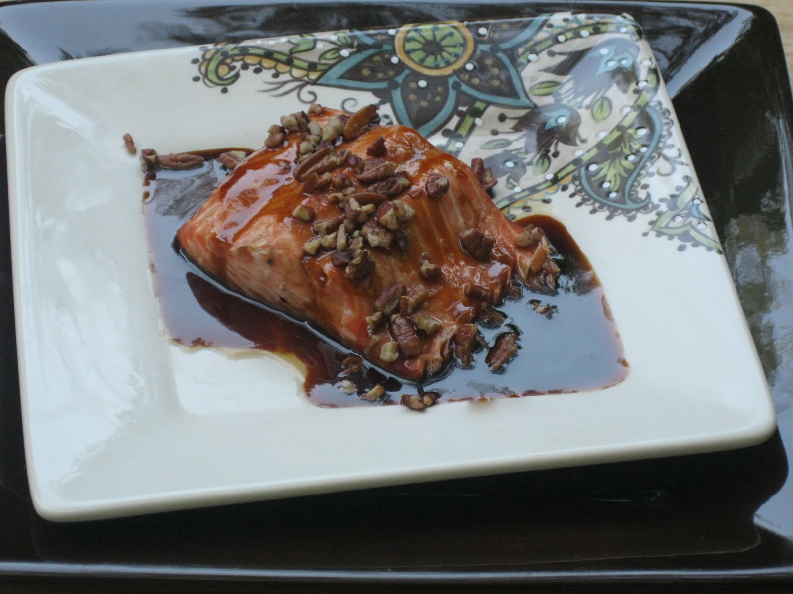 The Undercover Cook Brown Sugar Teriyaki Steelhead Trout with Toasted