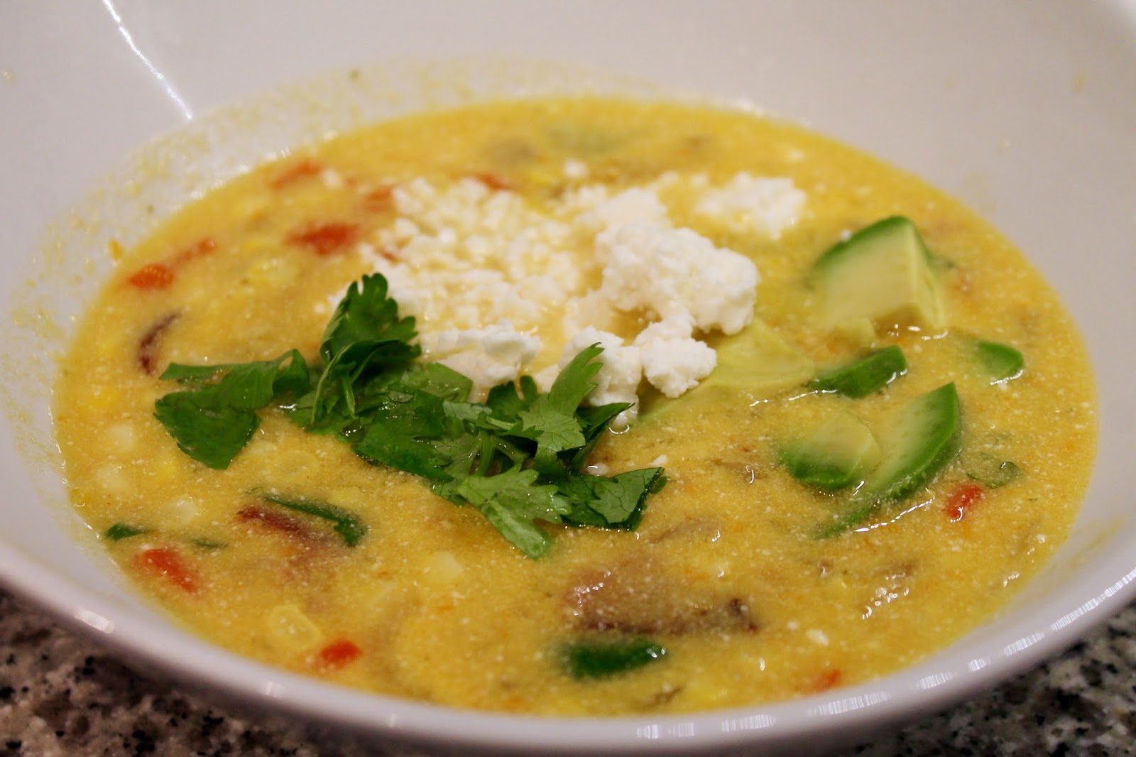 Cook In / Dine Out Mexican Corn Soup