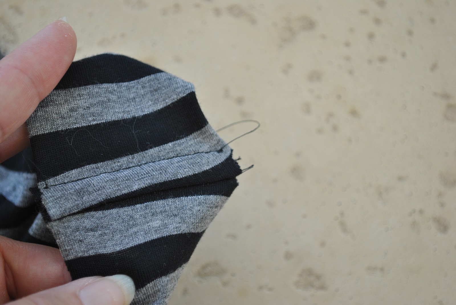 Handmade by Carolyn More finishing details for jersey knits