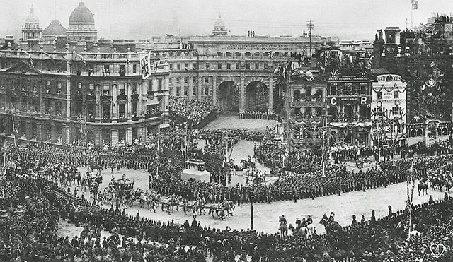 Fascinating Historical Picture of Trafalgar Square on 6/22/1911 