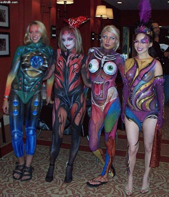 NEWS: Full Body Paint on Women