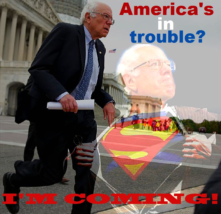Bernie "Superman" Sanders