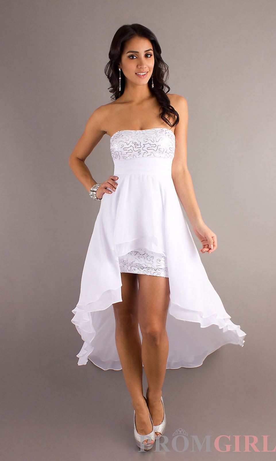 WhiteAzalea HighLow Dresses January 2013